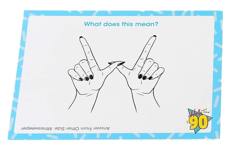 Buffalo Games Hella 90's - Pop Culture Trivia Game Brown thumbnail 7