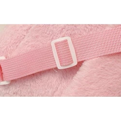 OATSBAS Women's Y2K Kawaii pink Plush Backpack Bunny and Cat Ear Bow Paw Print Wings Cute Fluffy Daypack (Cat,One size) thumbnail 8