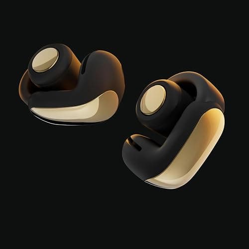 Bose Ultra Open Earbuds - Bluetooth Open Ear Earbuds with OpenAudio for Awareness, Clip-On Design for Comfort, Water Resistant, Up to 48 Hrs of Playtime, Desert Gold - Limited Edition Color thumbnail 2