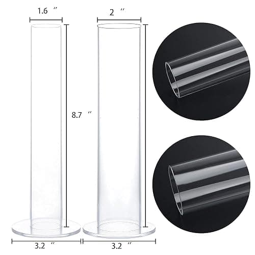 ByKen 2PcS Acrylic Scrunchie Holder Organizer,Hair Ties Holder for Bathroom,Clear Hair Accessories Bowknot Organizer,Room Decor for Girls thumbnail 3