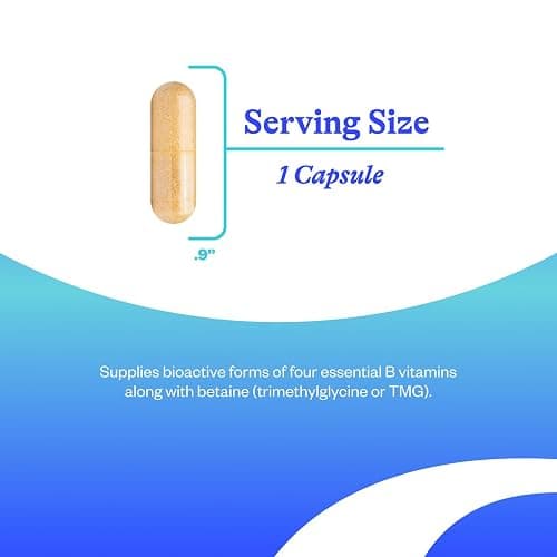 Seeking Health Homocysteine Nutrients - Supplement Formula with L-Methylfolate & Vitamin B12, B6 & B2 - Supports Healthy Cognition & Brain Function - Aids Homocysteine Metabolism - 60 Capsules thumbnail 3