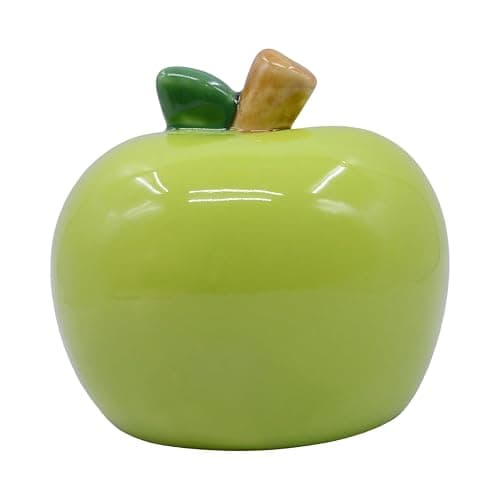 PENCK Cute Ceramic Hamster Hideout Habitats Syrian Dwarf Hamster Hide Hideaway House Cozy Bed Mini Chinchilla Gerbils Mice Hut Small Animals Sand Bath Cave Cage Accessories (Green) thumbnail 7