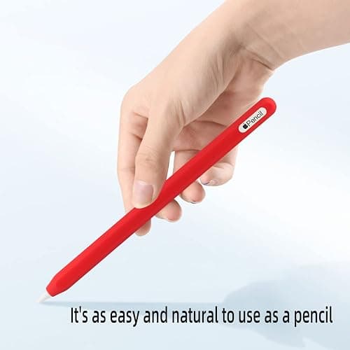 Ultra Thin Silicone Skin Cover Compatible with Apple Pencil 2nd Gen, Protective Silicone Case for iPad Pro 11 12.9 inch 2018 Pencil Case Shockproof Soft Silicone Sleeve(Matcha Green) thumbnail 3