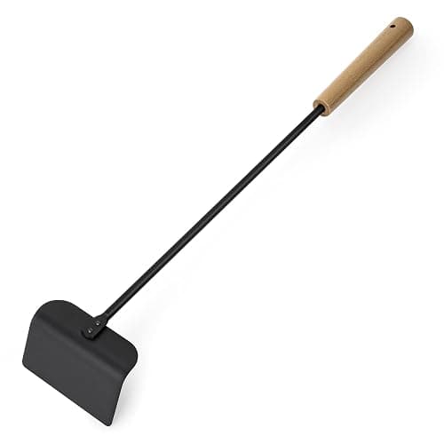 Onlyfire BBQ Charcoal Rake, 21 Inch Charcoal Ash Tool for Grill Ash Removal, Heavy Duty Heat-Resistant Wood Handle Fire Pit Grill Ash Removal Rake for BBQ, Smokers, Pizza Oven & Kamado Grills - Image 1