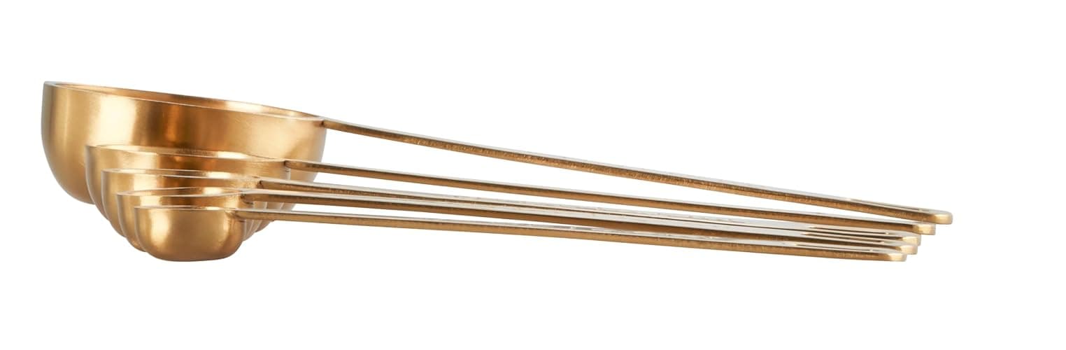 Le Creuset Measuring Spoons, Gold, Set of 5 (1/8,1/4,1/2,1Tsp,1Tb) thumbnail 3