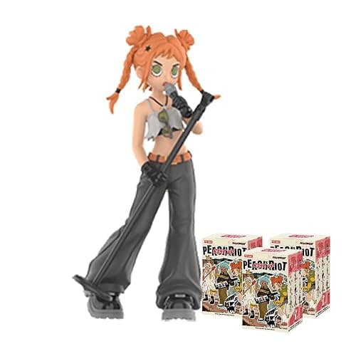 POP MART Peach Riot Rise Up Series Figures 3Boxes 2.5 inches Articulated Character Premium Design gifts for women Fan-Favorite blind box Collectible Toy Art Toy Action Figure - Image 1