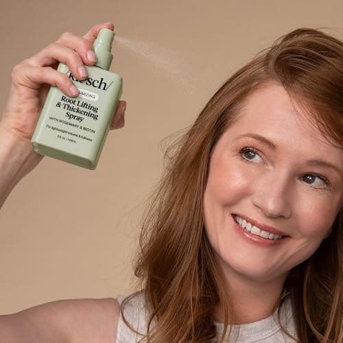 Kitsch Root Lifting Spray for Fine Hair - Thickening Hair Spray With Rosemary and Biotin | Lightweight Volumizing Spray for Instant Lift and Fullness | Adds Volume, Natural Hold - 5oz thumbnail 3