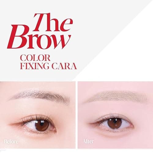 Espoir The Brow Color Fixing Cara #4 Fake Bleach | Easy Fixing without Clumping with Skinny Brush, Long-Lasting & Smudge-proof Eyebrow Mascara, Soft Mood Coloring Tinted Gel, Korean Makeup, 0.1 Fl Oz. thumbnail 2