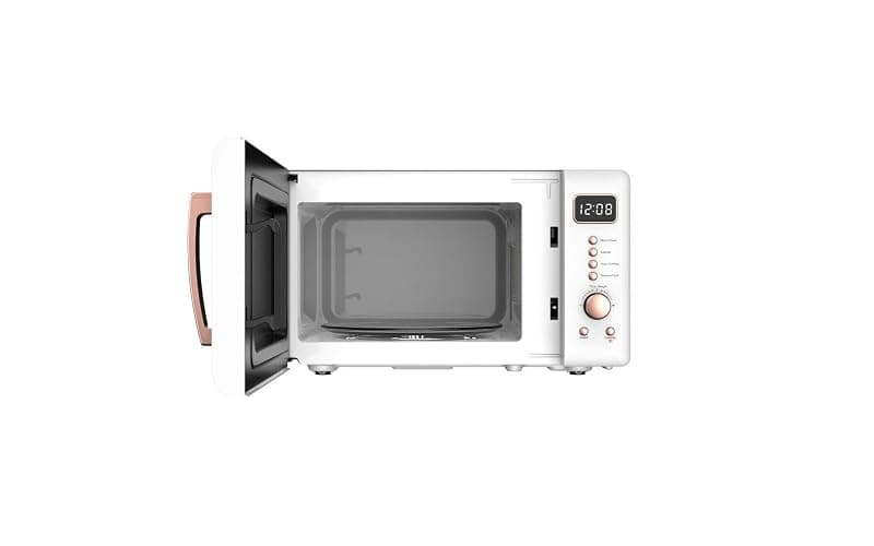 FRIGIDAIRE EMW788RETRO 0.7 cu. ft. Retro Microwave, White-RoseGold thumbnail 7