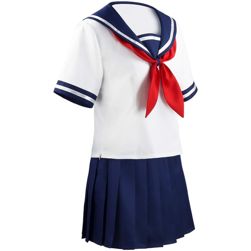 Women Anime Yandere Simulator Ayano Aishi Yandere Chan Cosplay Costume School Uniform Japanese Sailor Girl thumbnail 2