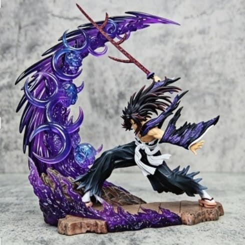 Epitome 25 cm Figur Kokushibo, Anime Sammelfigur mit transparentem Dämoneneffekt, dynamische Kampfpose PVC Statue, Deko für Zuhause, Schreibtisch & Auto, Geschenk für Anime Fans thumbnail 3