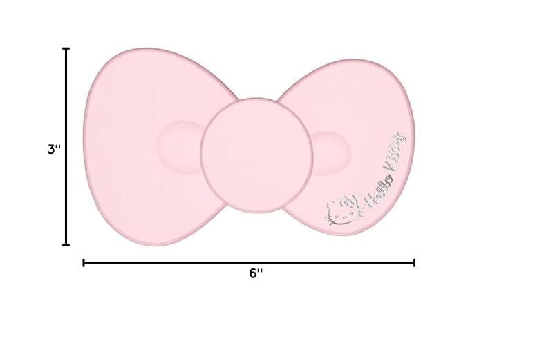 Impressions Vanity Hello Kitty Bow LED Compact Mirror, Double Sided Cute Travel Makeup Mirror, Soft Touch Button with Slide Down Auto Shut Off (Small) thumbnail 3