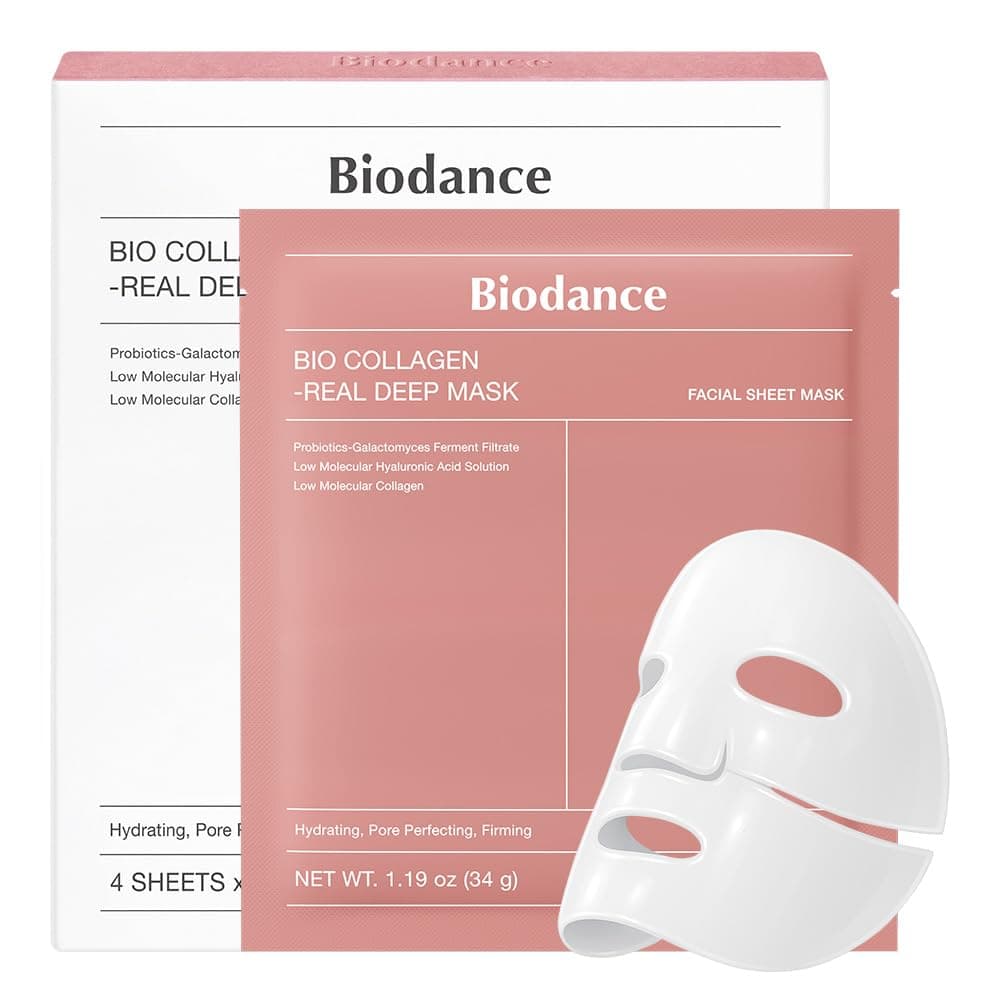 BIODANCE - Bio Collagen Real Deep Mask 34g x 4 Mask/Box - Image 1