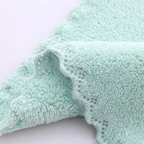 24 Pack Kitchen Dishcloths - Does Not Shed Fluff - No Odor Reusable Dish Towels, Premium Dish cloths, Super Absorbent Coral Fleece Cleaning Cloths, Nonstick Oil Washable Fast Drying (Multicolor) thumbnail 8