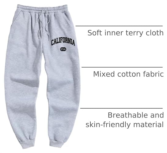 ZAFUL Men's Graphic Sweatpants Drawstring Casual Joggers Pants Baggy Straight Gym Running Workout Pants with Pocket thumbnail 4