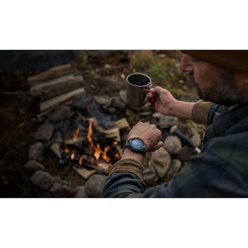 Garmin Instinct® 3 50mm, AMOLED Display, Rugged Outdoor GPS Smartwatch, Metal-Reinforced Bezel, Built-in Flashlight, Up to 18 Days of Battery Life, Charcoal thumbnail 7
