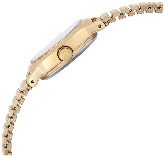 Timex Women's Cavatina Watch - TPearl Dial Gold-Tone Case - Gold-Tone/White thumbnail 3