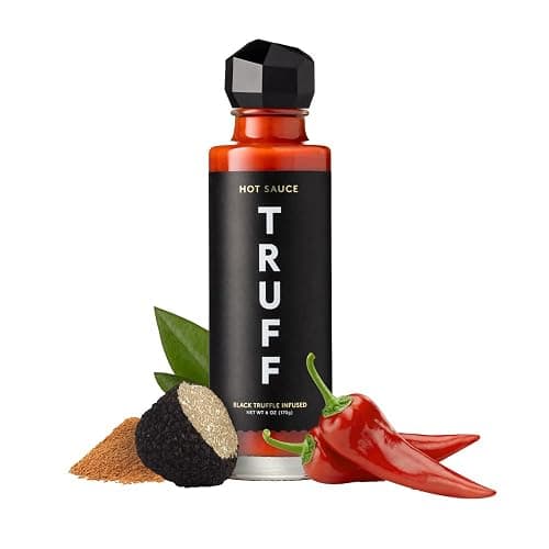 TRUFF Original Black Truffle Hot Sauce, Gourmet Hot Sauce with Ripe Chili Peppers, Black Truffle Oil, Agave Nectar, Unique Flavor Experience in a Bottle, 6 oz. - Image 1