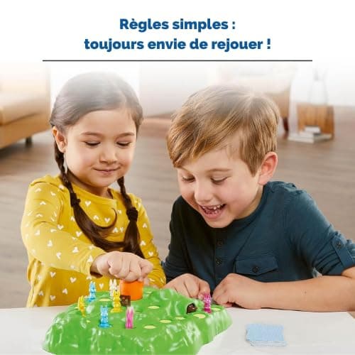 Ravensburger - Croque Carotte - Jeu de Société Rigolo - Jeu pour Famille avec Enfants - Course de Lapins Amusante - 2 à 4 Joueurs dès 4 Ans - 22223 - Version française thumbnail 2