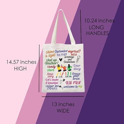MNIGIU H Musical Tote Bag H The Musical Inspired Gift H Musical Theatre Merch thumbnail 4