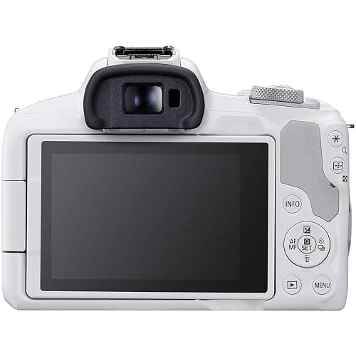 Canon EOS R50 Mirrorless Camera Kit – APS-C RF Camera with 18-45mm Lens, 4K Video, Dual Pixel AF II & Vari-Angle Touchscreen (5812C012) + Shoulder Bag + 64GB Memory Card thumbnail 3