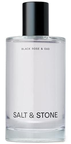 Salt & Stone Body Mist, Black Rose & Oud Scent, Skincare Infused Hair & Body Spray for Women and Men, Hydrating Fragrance with Glycerin and Red Algae, Vegan, Cruelty Free, 3.4 fl oz - Image 1