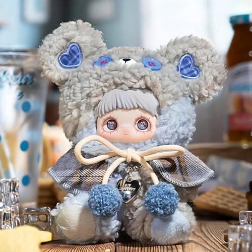 WINKLOORI Maymei Tiny Bear Cookie Series Mini Blind Box 1PC(1 of 9 Possible Styles) Cute Keychain Figures Collectible Toys Birthday Gifts (1Pcs Blind Box) thumbnail 10