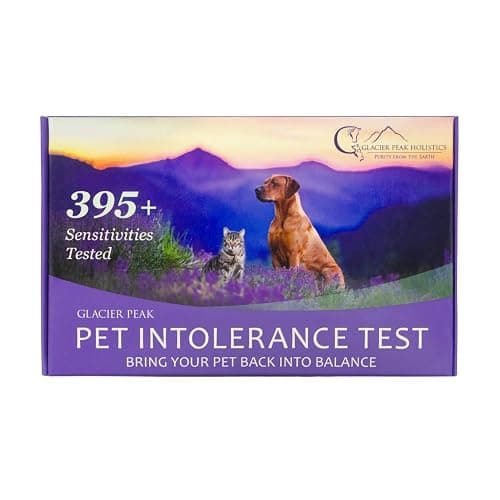 Glacier Peak Holistics, The Original Pet Intolerance Test - Screen for 395+ Food and Environmental Stressors, A Hair and Saliva Kit for Cat and Dog Sensitivities (Results in 7-10 Business Days) - Image 1