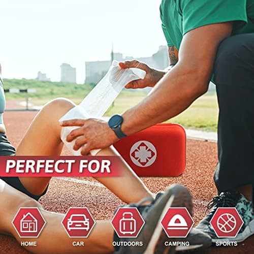 First Aid Kit Home 274PCS Emergency Kit Home Supplies First Aid Kits for Car Camping Essentials for Adventures Boat Public thumbnail 7