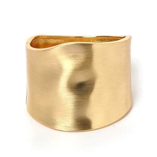 CSIYANJRY99 18K Gold Bracelets for Women Cuff Bangles Thick Gold Chunky Bangle Bracelet Big Wrist Cuff Wrap Bracelet for Women - Image 1