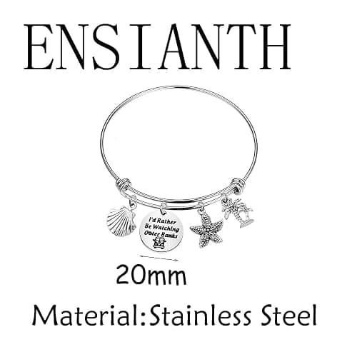 ENSIANTH Pogue Friends- TV Show Inspired - OBX Fans Gift I'd Rather Be Watching Outer Bracelet thumbnail 2
