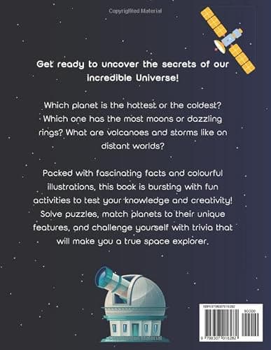 Solar System Planets: An Educational STEM Activity Book for Kids Ages 8-12 - Fun Facts & Illustrations. (STEM Activity Collection) thumbnail 2