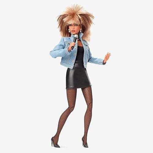 Barbie ​ Signature Tina Turner Doll In ‘90s Fashion And Accessories With Microphone Accessory, Gift For Collectors​, HCB98 thumbnail 4