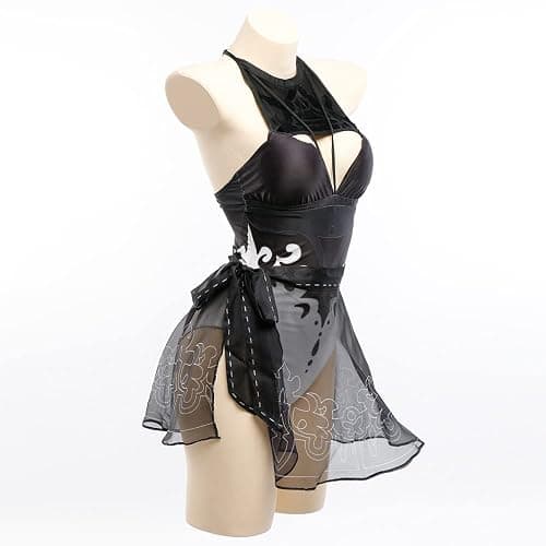 haikyuu Women Anime One Piece Swimsuit Kawaii Style Bathing Suit Rave Cosplay Swimwear thumbnail 6