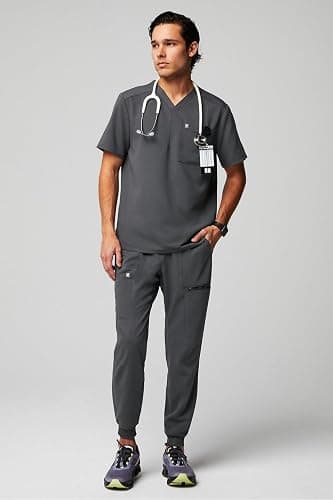 Fabletics Men's All-Shift 5-Pocket Scrub Jogger - MotionTech, 4-Way Stretch, Pocket-Packed, Lightweight, Semi-Slim Fit thumbnail 3