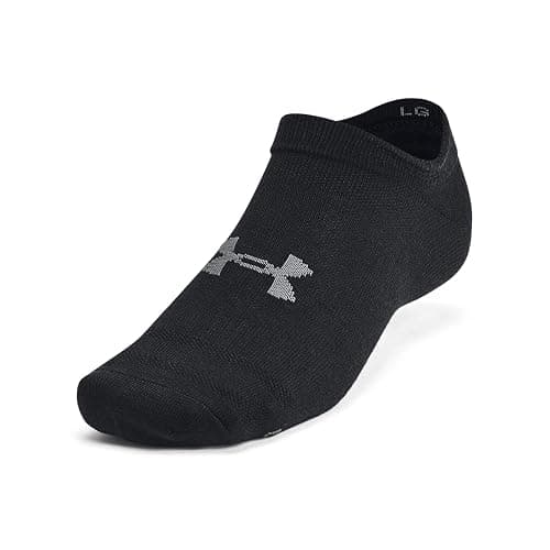 Under Armour Unisex Essential No Show Socks 6 Pack thumbnail 2