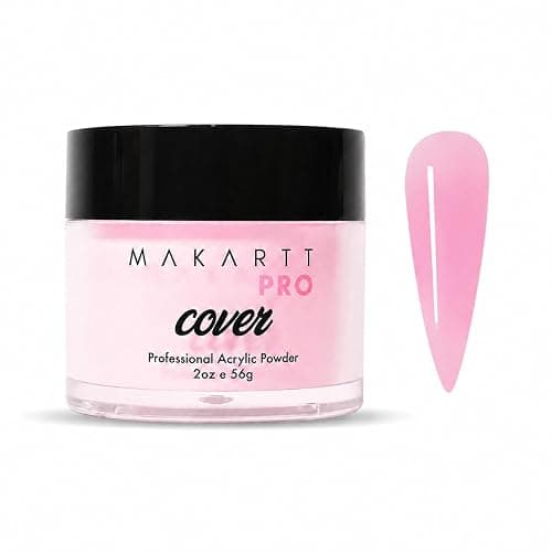 MakartPro Cover Acrylic Powder, Cherry Mist, Nail Extensions, 56g/2oz | Professional Acrylic Powder, Durable, Long-Lasting, Easy-Apply Formula for Nail Extensions, Overlays, Sculpting & Nail Art - Image 1