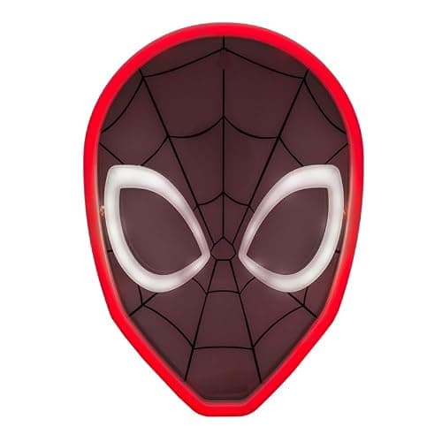 Spiderman Wall Mountable LED Neon Light Officially Licensed Marvel Accent Light for Boys and Girls Bedroom or Man Cave, Superhero Comic Collectible Gift | Paladone thumbnail 3