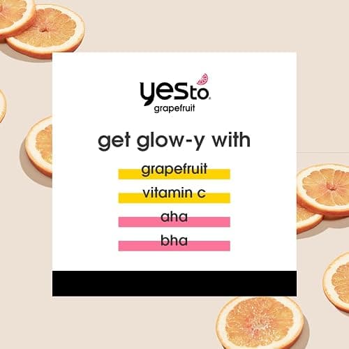 Yes To Grapefruit Daily Exfoliating Toner, Brightening Formula To Retexturize & Brighten Your Skin, With AHAs, BHAs, Vitamin C, & Antioxidants, Natural, Vegan & Cruelty Free, 4 Fl Oz thumbnail 5