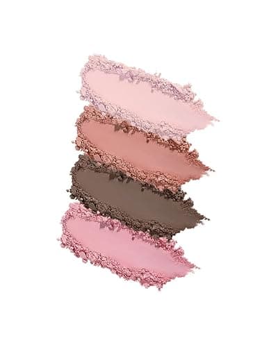 Swan Ballet 6-farbige Make-up-Palette, Lidschatten, Rouge, Hervorhebung und Kontur, Flower Know Make-up-Palette mit 4 matten + 2 schimmernden neutralen Farbtönen (Pink Swan) thumbnail 2