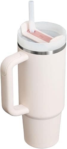 Stanley Quencher H2.0 Tumbler with Handle and Straw 30 oz | Flowstate 3-Position Lid | Cup Holder Compatible for Travel | Insulated Stainless Steel Cup | BPA-Free | Rose Quartz 2.0 thumbnail 3