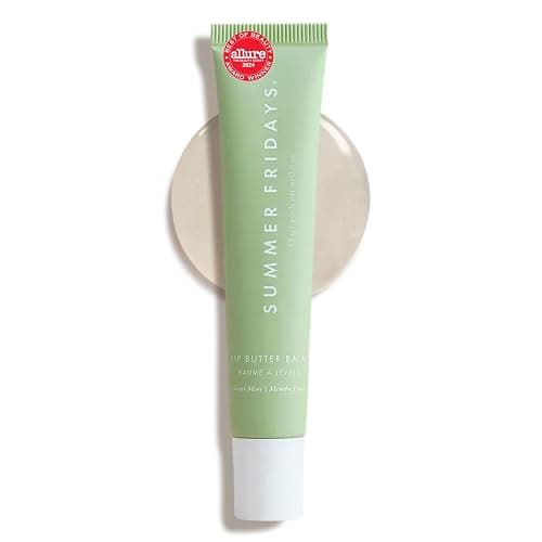 Summer Fridays Lip Butter Balm - Conditioning Vegan Lip Balm for Instant Moisture, Shine & Hydration - Softening & Soothing Skincare - Sweet Mint (.5 Oz) - Image 1