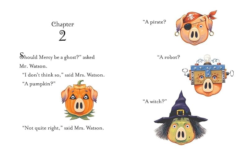 Mercy Watson: Princess in Disguise: (A Funny and Heartwarming Halloween Chapter Book About a Lovable, Toast-Eating Pig - For Early Readers and Kids Ages 5-7 in Grades K-3) thumbnail 2
