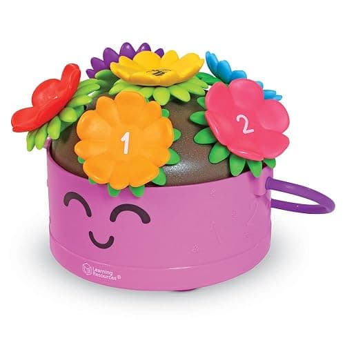 Learning Resources Poppy the Count & Stack Flower Pot - 15 Pieces, Fine Motor Skills Toys for Toddlers, Preschool Toys, Ages 18+ Months thumbnail 4