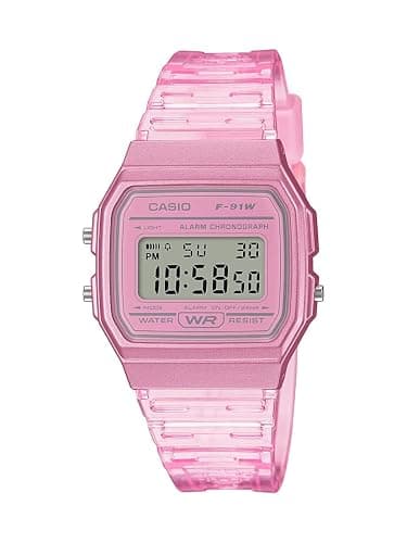 Casio F91W Series | Digital Watch | Water Resistant | LED Light | 1/100 SEC Stopwatch | Regular Time Keeping (HR, Min, SEC, PM, Date, Day) | Daily Alarm | Lightweight | 7 Year Battery - Image 1