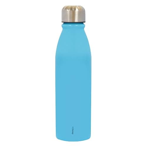 Disney Stitch Aluminum Water Bottle 600ml – Official Merchandise by Polar Gear, Kids Reusable Non Spill BPA Free Recyclable - Ideal For School Nursery Sports Picnic - Multicolour, Blue - Single thumbnail 7
