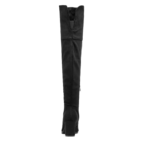 DREAM PAIRS Women's Thigh High Block Heel Over The Knee Boots thumbnail 5