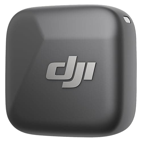DJI Trasmettitore Mic Mini (Nero infinity),microfoni wireless, leggerissimo, audio di alta qualità, OsmoAudio, cancellazione del rumore, microfono senza fili per fotocamere/iPhone/Android, vlog - Image 1