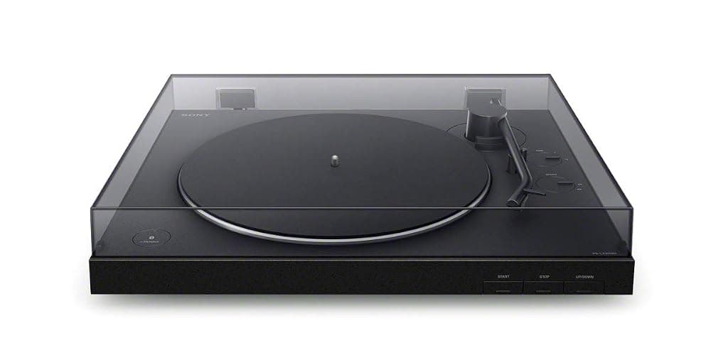 Sony PS-LX310BT Bluetooth Turntable with built-in Phono Pre-Amp, 2 speeds and 3 gain modes, Black - Image 1