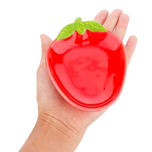 2 Pcs Hamster Ceramic Food Bowl, Cute Shape Anti-Turning Dish for Hamster Gerbil Hedgehog Guinea Pig Rat Rodent thumbnail 7